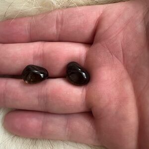 Dark brown stone Cufflinks